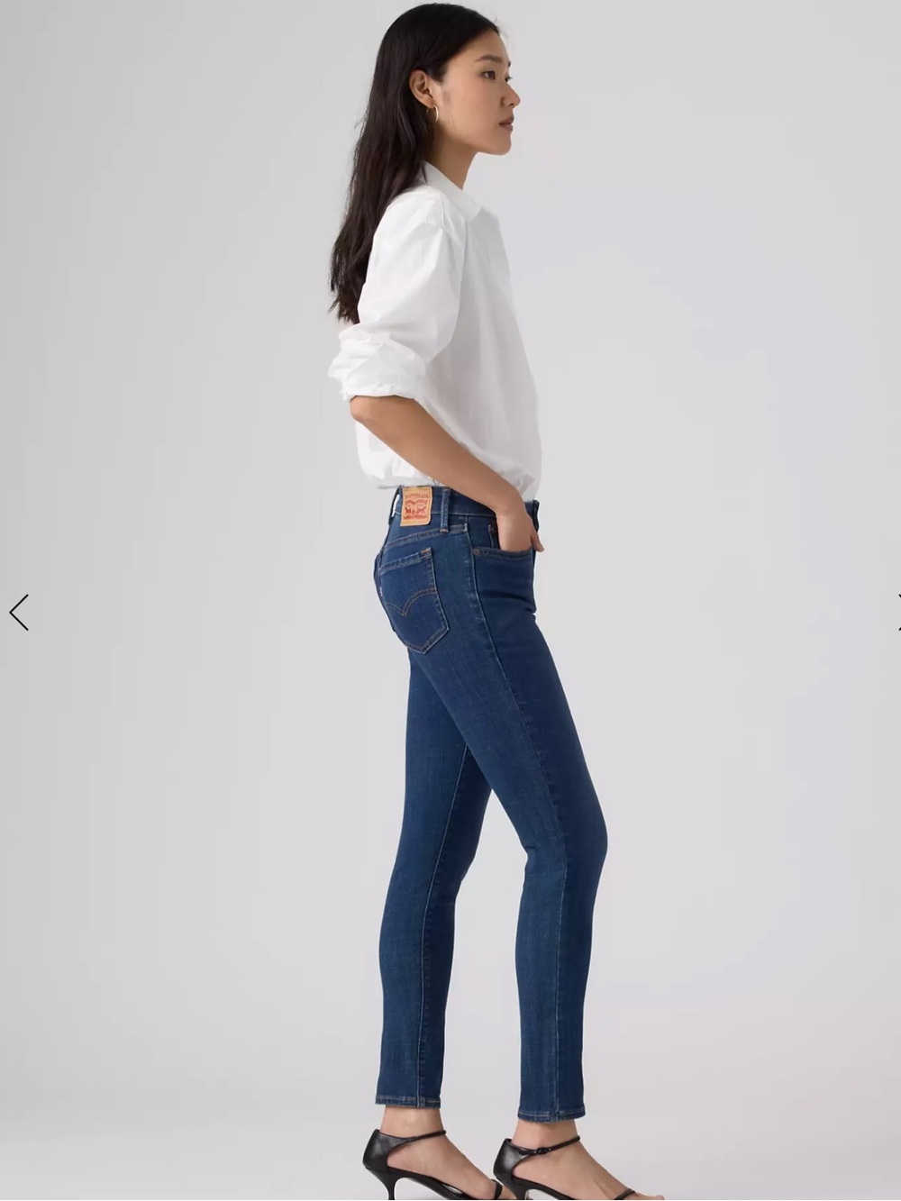 Levi's 711 Skinny Jeans Waist 27 Blue
